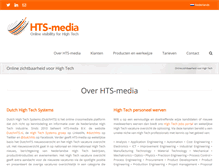 Tablet Screenshot of hts-media.nl